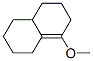 Naphthalene, 1,2,3,4,4a,5,6,7-octahydro-8-methoxy- Struktur