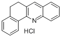 5,6-DIHYDROBENZ[C]ACRIDINE, HYDROCHLORIDE Struktur