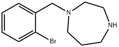 1-(2-BroMobenzyl)hoMopiperazine, 95% Struktur