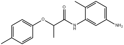 N-(5-Amino-2-methylphenyl)-2-(4-methylphenoxy)-propanamide Struktur