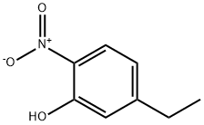 Phenol,  5-ethyl-2-nitro- Struktur