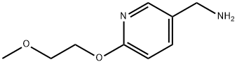 [6-(2-methoxyethoxy)pyridin-3-yl]methanamine Struktur