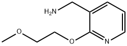 [2-(2-methoxyethoxy)pyridin-3-yl]methanamine Struktur