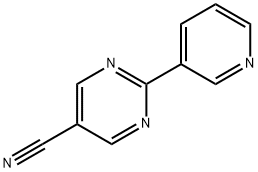 2-(PYRIDIN-3-YL)PYRIMIDINE-5-CARBONITRILE Struktur