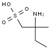 2-aMino-2-Methylbutanesulfonic acid Struktur