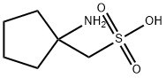 (1-aMinocyclopentyl)Methanesulfonic acid Struktur