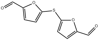 2-FURANCARBOXALDEHYDE, 5,5'-THIOBIS- Struktur