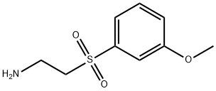 2-[(3-methoxyphenyl)sulfonyl]ethanamine Struktur