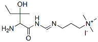 3-[(amino-nitramido-methylidene)amino]propyl-trimethyl-azanium iodide Struktur