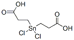 bis(beta-carboxyethyl)tin dichloride Struktur