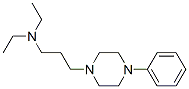 1-(diethylaminopropyl)-4-phenylpiperazine Struktur