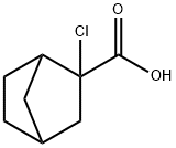 2-Norbornanecarboxylic acid, 2-chloro- Struktur