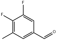 3,4-Difluoro-5-Methylbenzaldehyde, 97% Struktur