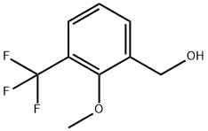 2-METHOXY-3-(TRIFLUOROMETHYL)BENZYL ALCOHOL Struktur