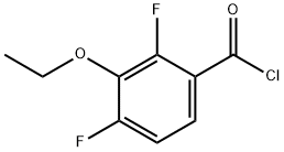 3-Ethoxy-2,4-difluorobenzoyl chloride, 97% Struktur