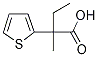 2-methyl-2-(2-thienyl)butanoic acid Struktur