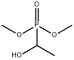 dimethyl (1-hydroxyethyl)phosphonate Struktur