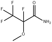 2-METHOXYTETRAFLUOROPROPIONAMIDE Struktur