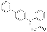 N-(4-Biphenylyl)anthranilic acid Struktur