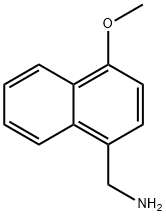 4-METHOXYNAPHTHALEN-1-YLMETHYLAMINE Struktur