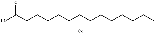 cadmium myristate  Struktur