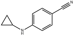 4-(cyclopropylamino)benzonitrile Struktur