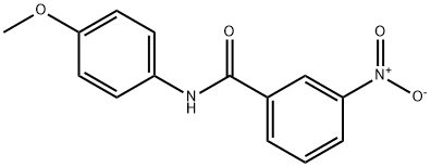 N-(4-Methoxyphenyl)-3-nitrobenzaMide, 97% Struktur