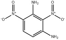 1,3-DINITRO-2,4-DIAMINO-BENZENE Struktur