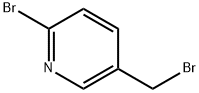 Pyridine, 2-bromo-5-(bromomethyl)- (9CI) Struktur