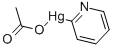 PYRIDYLMERCURIC ACETATE Struktur