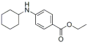 ETHYL 4-(CYCLOHEXYLAMINO)BENZOATE Struktur