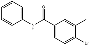 4-Bromo-3-methyl-N-phenylbenzamide Struktur