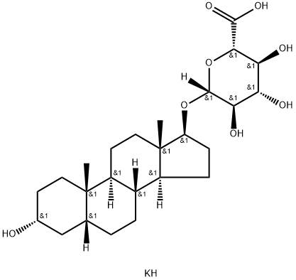 5A-ANDROSTANE-3A 17B-DIOL 17-D- Struktur