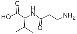 H-BETA-ALA-DL-VAL-OH Struktur