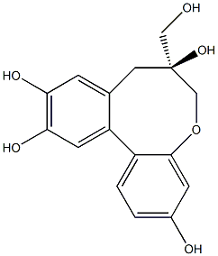 (7S)-3,7,10,11-Tetrahydroxy-7,8-dihydro-6H-dibenzo[b,d]oxocin-7-methanol