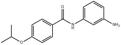 N-(3-Aminophenyl)-4-isopropoxybenzamide Struktur