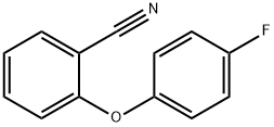 2-(4-fluorophenoxy)benzonitrile Struktur