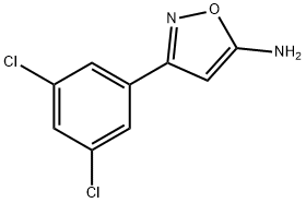 5-AMino-3-(3,5-dichlorophenyl)isoxazole Struktur