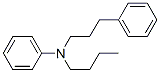 N-Butyl-N-(3-phenylpropyl)aniline Struktur