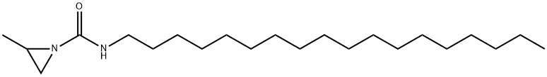 2-methyl-N-octadecylaziridine-1-carboxamide  Struktur