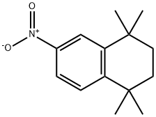 2-Nitro-5,5,8,8-tetramethyl-5,6,7,8-tetrahydronaphthalene Struktur