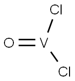 vanadium dichloride oxide Struktur