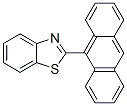 2-Anthracen-9-yl-benzothiazole Struktur