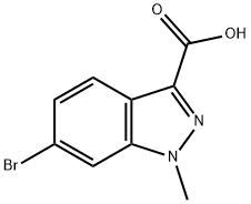 1H-Indazole-3-carboxylic acid, 6-bromo-1-methyl-