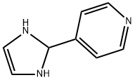 Pyridine, 4-(2,3-dihydro-1H-imidazol-2-yl)- (9CI) Struktur