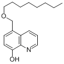 5-OCTYLOXYMETHYL-8-QUINOLINOL Struktur