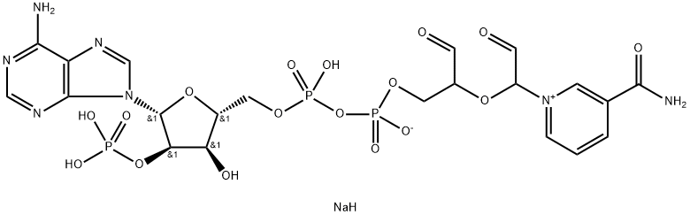 BETA-NADP-DIALDEHYDE SODIUM SALT Struktur