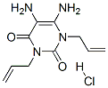 1,3-Diallyl-5,6-diaminouracil hydrochloride Struktur