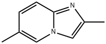 IMidazo[1,2-a]pyridine, 2,6-diMethyl- Struktur