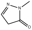 1-Methyl-1H-pyrazol-5(4H)-one Struktur